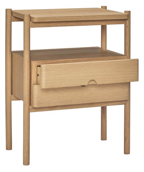 MUZZA Nočný stolík paela prírodná
