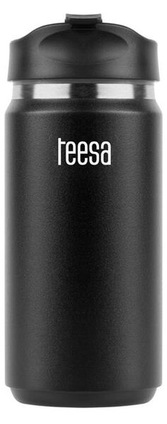 Termohrnček TEESA 350ml čierny