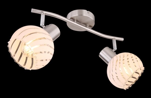 Globo 54025-2 - Bodové svietidlo WILLY 2xE27/40W/230V