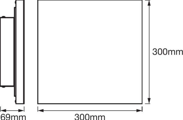 Ledvance - LED Stmievateľné stropné svietidlo SMART+ FRAMELESS LED/20W/230V Wi-Fi