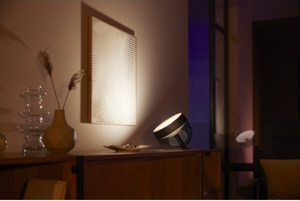 Philips - LED RGB Stmievateľná stolná lampa Hue IRIS LED/8,2W/230V čierna