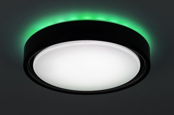 Rabalux - LED RGB stlmiteľné stropné svietidlo so senzorom LED/28W/230V + diaľkové ovládanie
