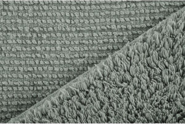 Zelená bavlnená kúpeľňová predložka Tiseco Home Studio Luca, 60 x 100 cm
