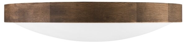 Brilagi - LED Stropné svietidlo CARVALHO SLIM 3xE27/60W/230V dub orech pr. 47 cm