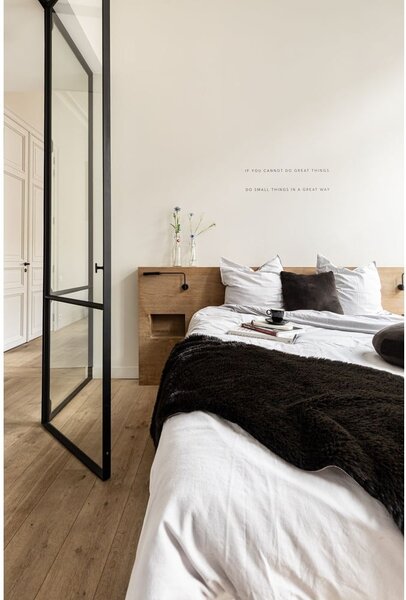 Čierna umelá kožušina Tiseco Home Studio Lambskin, 60 x 180 cm