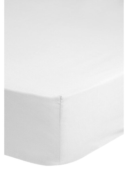 Biela elastická plachta z bavlneného saténu HIP, 160 x 200 cm