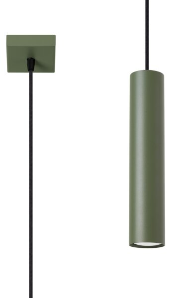 Sollux SL.1484 - Luster na lanku LAGOS 1xGU10/10W/230V zelená