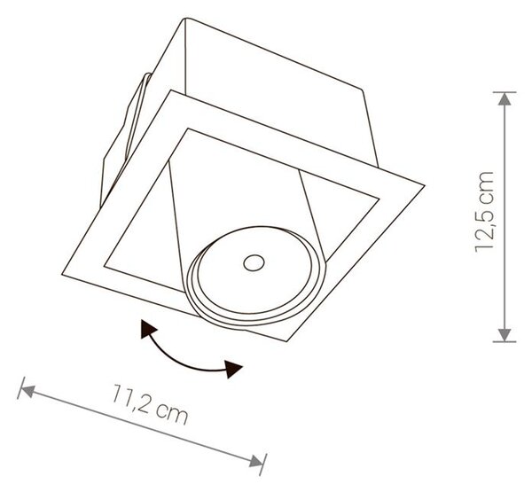 Svietidlo Nowodvorski EYE MOD WHITE I 8936
