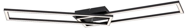 Rabalux 71004 - LED stmievateľné stropné svietidlo NEFERTUM LED/38W/230V + diaľkový ovládač