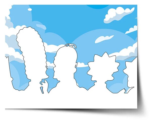 Sablio Plagát Cartoon 1 - 60x40 cm