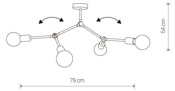 Svietidlo Nowodvorski TWIG IV 9140