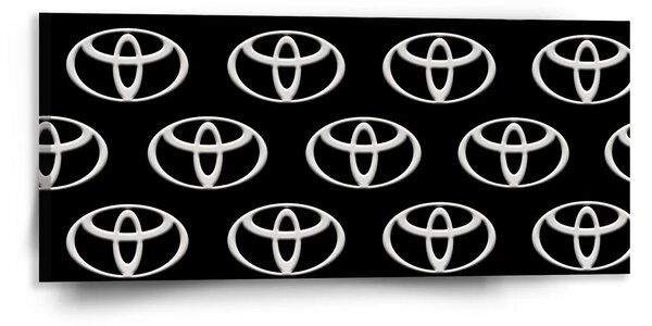 Sablio Obraz Toyota Pattern - 110x50 cm