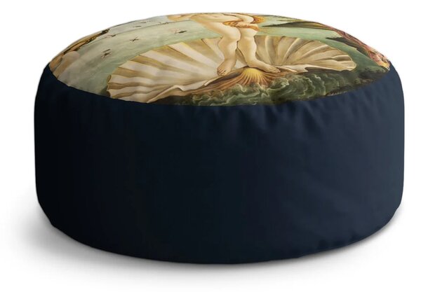 Sablio Taburet Circle Zrodenie Venuše - Sandro Botticelli: 38x48 cm
