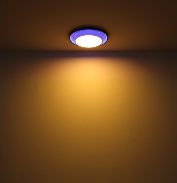 Globo 41390-21 - LED RGBW Stmievateľné stropné svietidlo MORGAN LED/21W/230V + DO