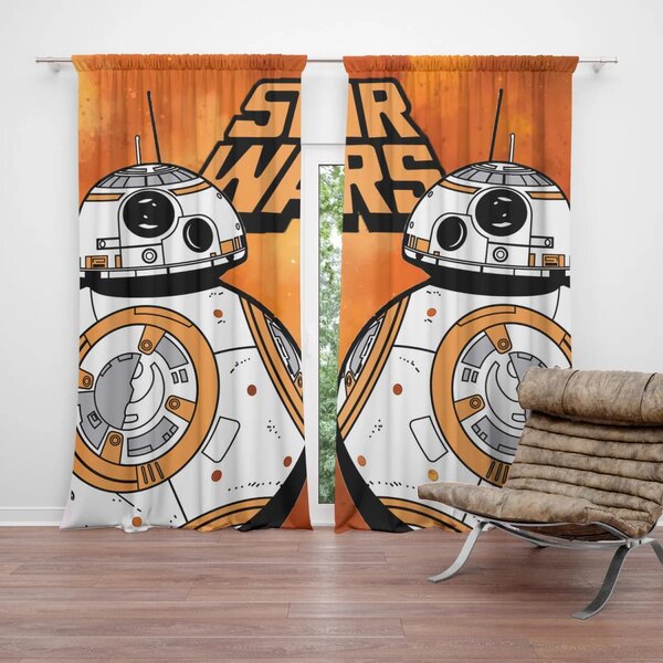 Sablio Záves Star Wars Ohnivé pozadie: 2ks 140x250cm