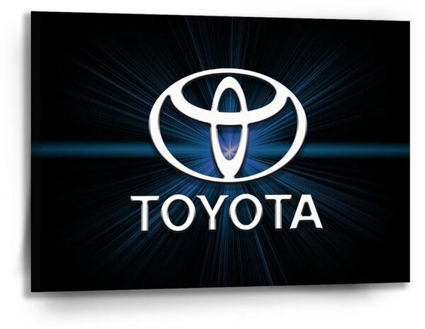 Sablio Obraz Toyota Blue Glow - 90x60 cm