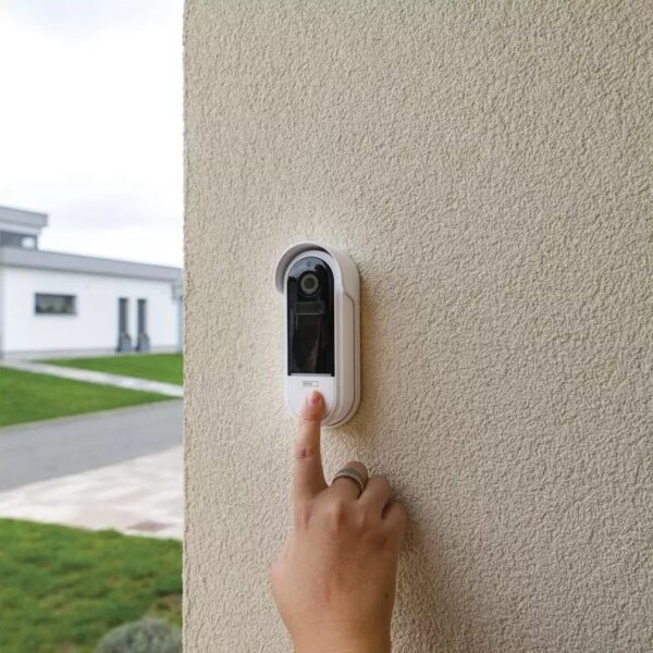 Bezdrôtový videozvonec GoSmart 5V 3xAA IP65 Wi-Fi s pohybovým senzorom Tuya