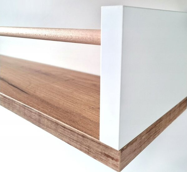 Vulpi Poličky do detskej izby Scandi 4 ks 40 cm