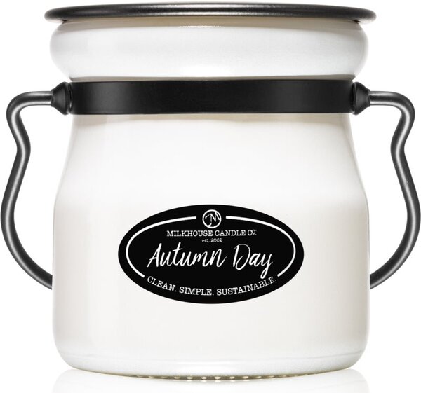 Milkhouse Candle Co. Creamery Autumn Day vonná sviečka Cream Jar 142 g