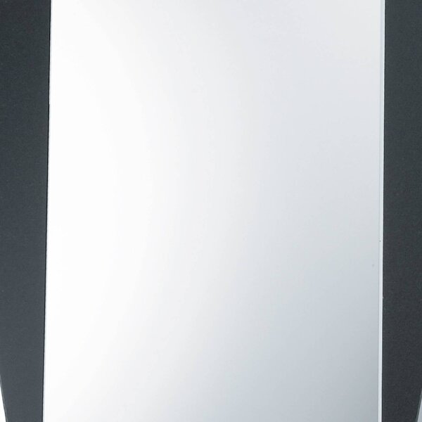 Moderné zrkadlové nástenné svietidlo Lewis, čierne