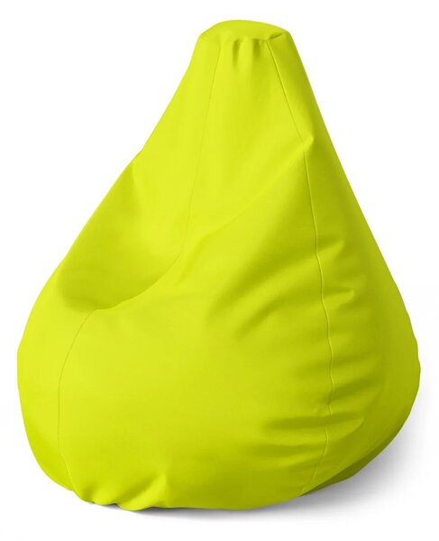 Sablio Sedací vak Pear Citrónová - 70 x 95 x 15 cm
