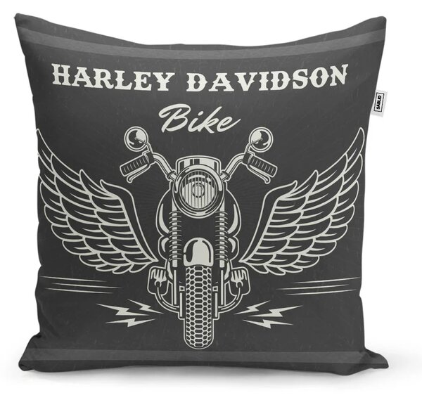 Sablio Vankúš Harley-Davidson S krídlami - 40x40 cm