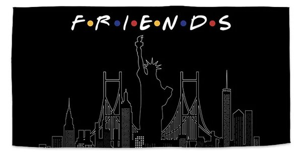 Sablio Uterák Seriál Priatelia FRIENDS Obrysy - 30x50 cm
