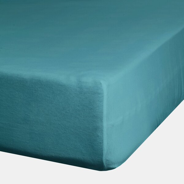 MAKOSATÉNOVÉ PRESTIERADLO NOVA 160X200 CM, VÝŠKA 30 CM TYRKYSOVÉ