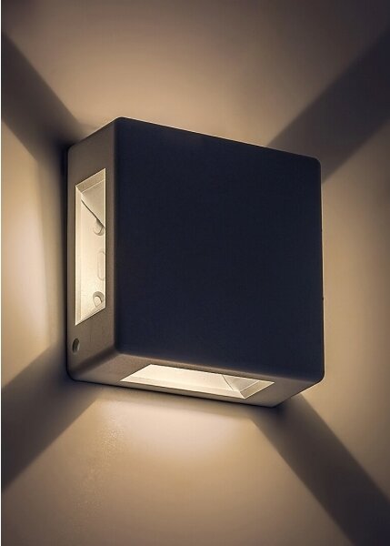 Rabalux 7318 - LED Vonkajšie nástenné svietidlo LIPPA LED/6W/230V IP54 biela