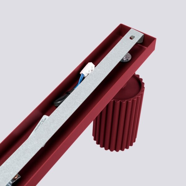 Brilagi - LED bodové svietidlo CRESTO 3xGU10/10W/230V bordové