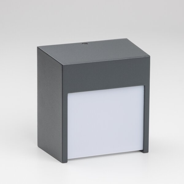 Brilagi - LED Vonkajšie nástenné svietidlo TERNI LED/12W/230V antracit IP44