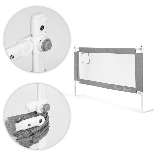 ECOTOYS Zábrana na posteľ 160 cm detská poistka ECOTOYS