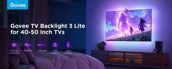 Govee - TV Backlight 3 Lite TV 40-50" SMART LED podsvietenie RGBICW Wi-Fi IP67 +DO