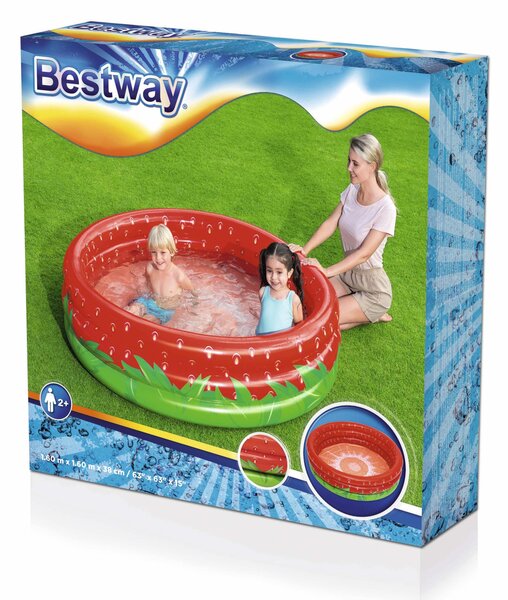Bestway Detský nafukovací bazén Bestway 51145 - Jahoda