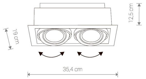 Svietidlo Nowodvorski DOWNLIGHT BLACK 9570
