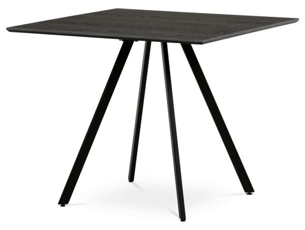 Jedálenský stôl HT-R5190 sivý dub / čierny