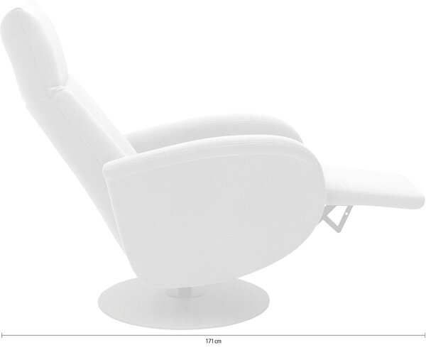 RELAXAČNÉ KRESLO, textil, tmavosivá Sit & More - Online Only obývacie izby, Online Only