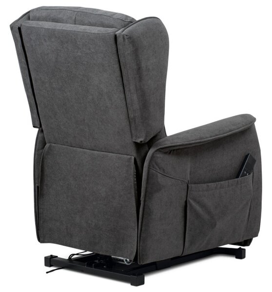 Polohovacie kreslo sivé, elektrické TV-1190 GREY2