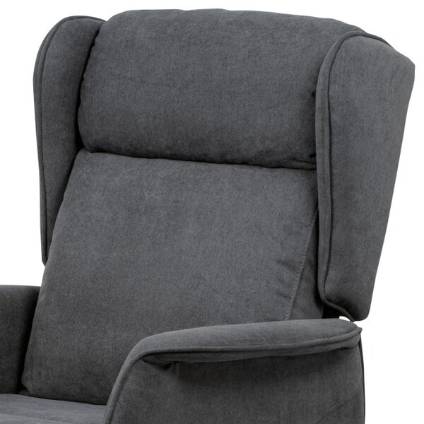 Polohovacie kreslo sivé, elektrické TV-1190 GREY2