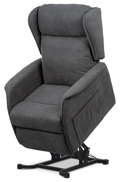 Polohovacie kreslo sivé, elektrické TV-1190 GREY2