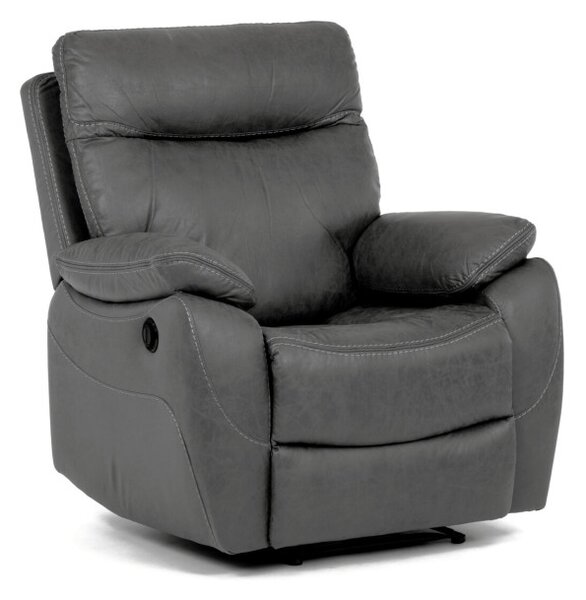 Polohovacie kreslo sivé, elektrické TV-4094 GREY3
