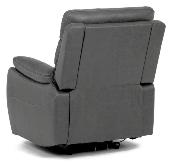 Polohovacie kreslo sivé, elektrické TV-4094 GREY3