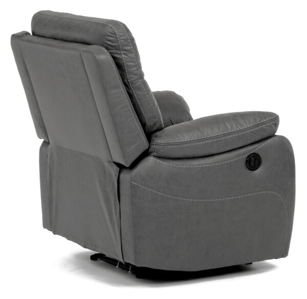 Polohovacie kreslo sivé, elektrické TV-4094 GREY3