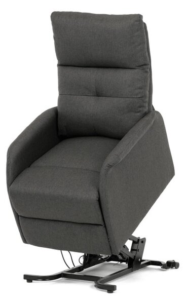 Polohovacie kreslo sivé, elektrické TV-5482 GREY2