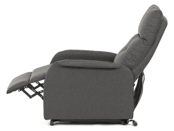 Polohovacie kreslo sivé, elektrické TV-5482 GREY2