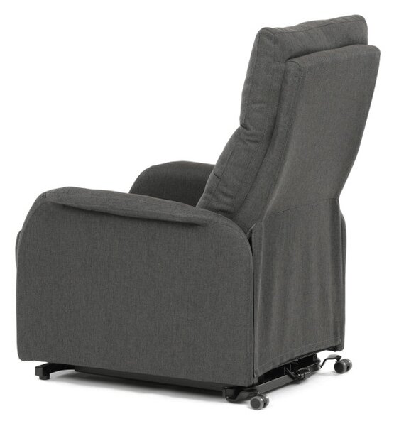 Polohovacie kreslo sivé, elektrické TV-5482 GREY2