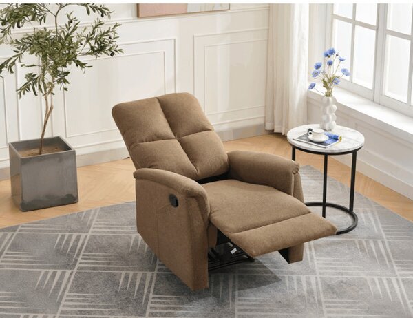 Polohovacie kreslo hnedé TV-916 BR2