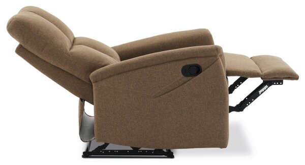 Polohovacie kreslo hnedé TV-916 BR2