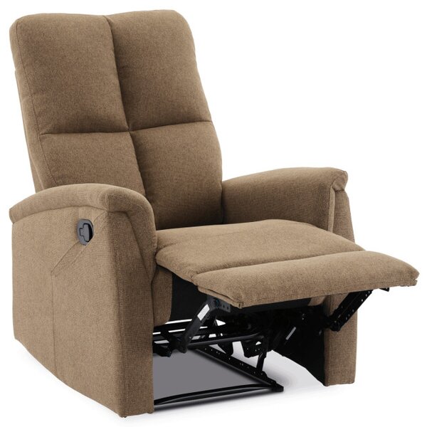 Polohovacie kreslo hnedé TV-916 BR2