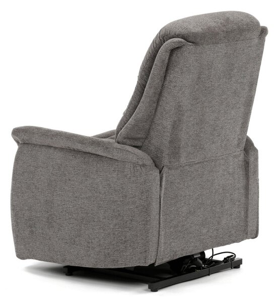 Polohovacie kreslo sivé, elektrické TV-Q8575 GREY2